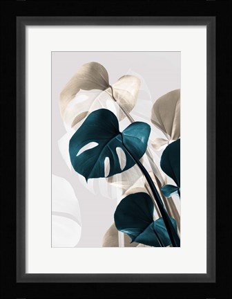 Framed Monstera Creative 10 Print