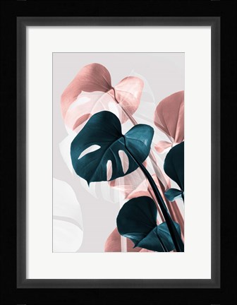 Framed Monstera Creative 17 Print