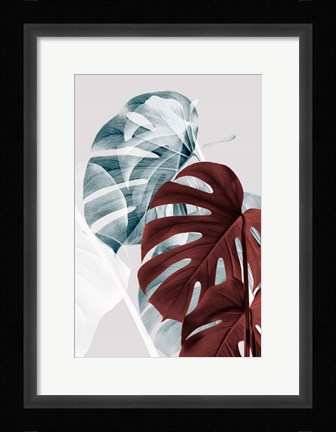 Framed Monstera Creative 18 Print