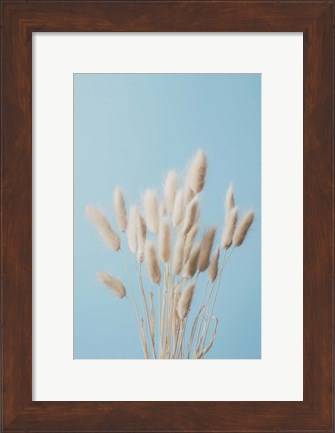 Framed Bunny Grass No 3 Print