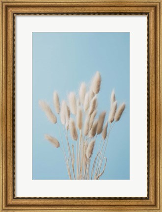 Framed Bunny Grass No 3 Print