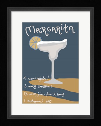 Framed Margarita Print