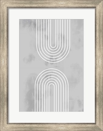 Framed Archs in Ice Print
