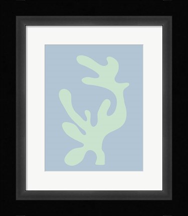 Framed L'arte Decoupe Print