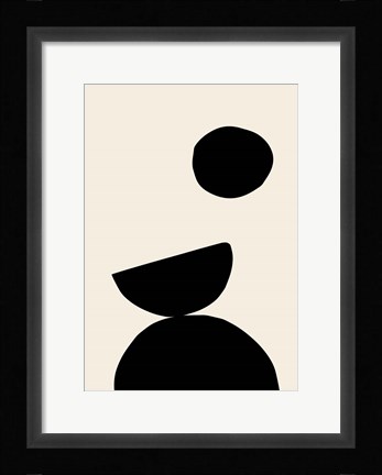 Framed Organic Shapes 9 Print
