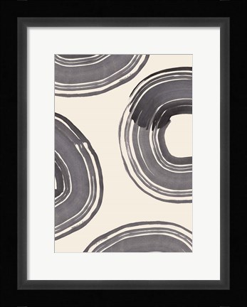 Framed Rings of Life Print