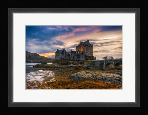 Framed Halloween Colours Print