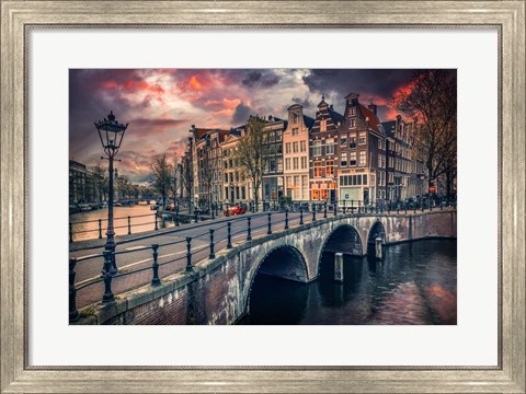 Framed Amsterdam Print