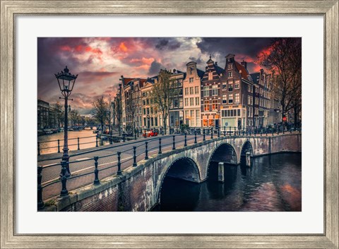 Framed Amsterdam Print