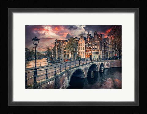 Framed Amsterdam Print
