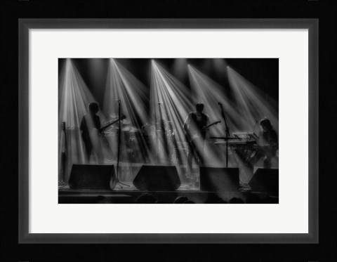Framed On stage Print