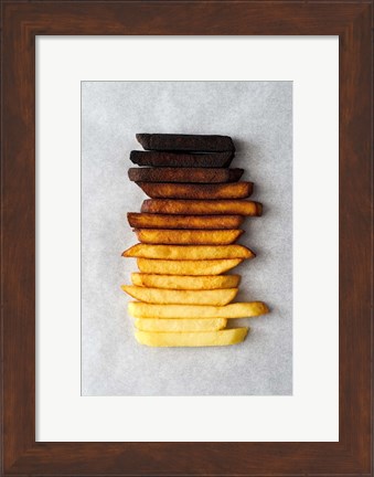 Framed Potato Gradient Print