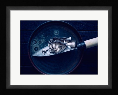 Framed On the Blade Print