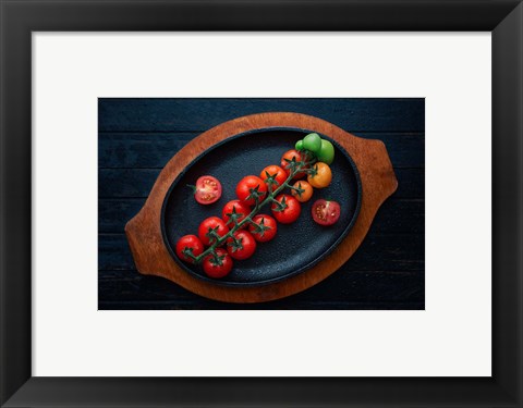 Framed Colourful Tomatoes Print