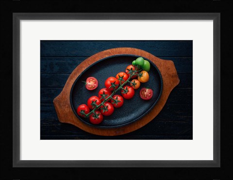 Framed Colourful Tomatoes Print