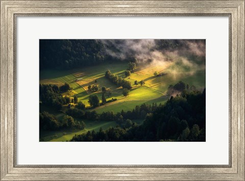 Framed Light and Shadow Print