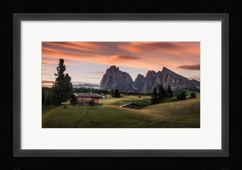 Framed Summer Morning Print