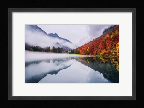 Framed Autumn Reflections Print