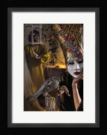 Framed Feeding Print