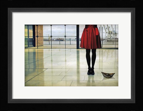 Framed Ship Song Print