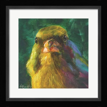 Framed Field Birds III Print