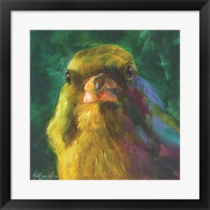 Framed Field Birds III Print