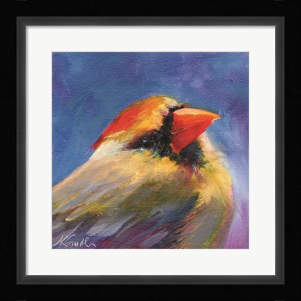 Framed Field Birds IV Print