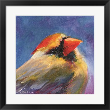 Framed Field Birds IV Print