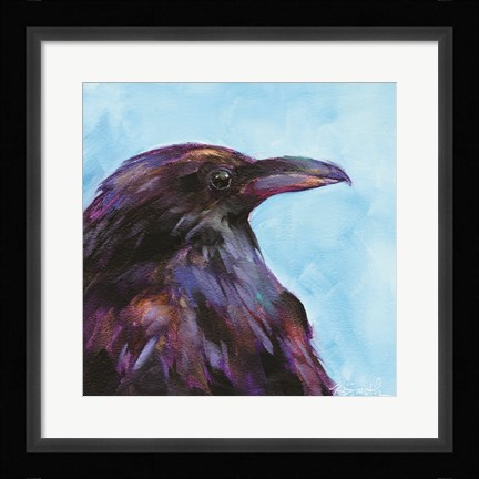 Framed Field Birds VII Print