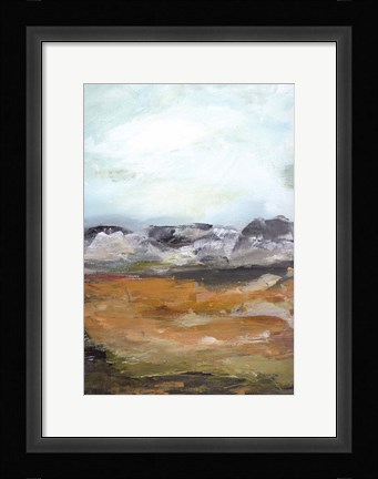 Framed Trails to the Hillside II Print