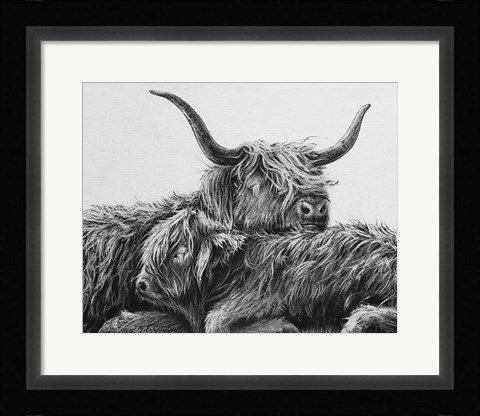 Framed My Highland V Print