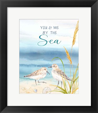 Framed By the Seashore VII Print