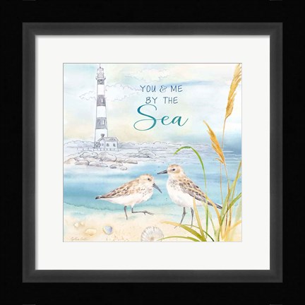 Framed By the Seashore IX Print
