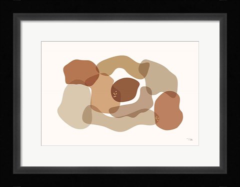 Framed Sand Dust I Print