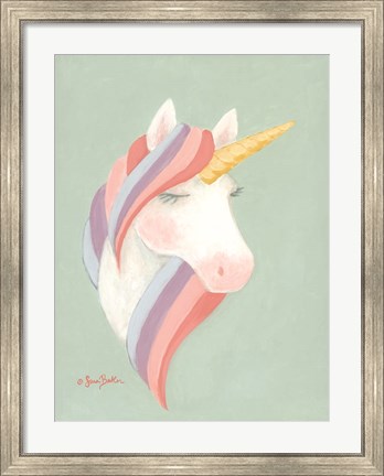 Framed Unicorn Print