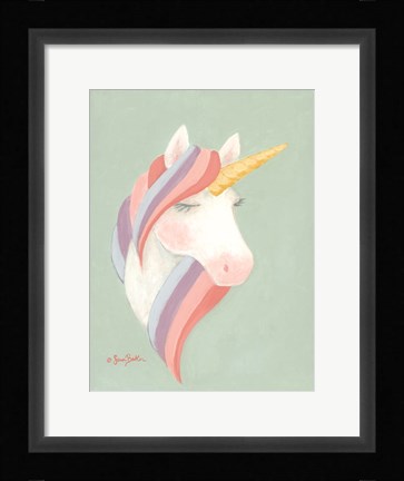 Framed Unicorn Print
