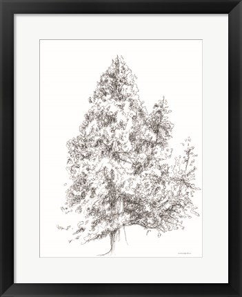 Framed Whispering Pines 1 Print