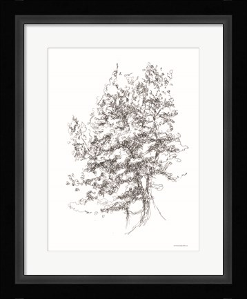 Framed Whispering Pines 2 Print