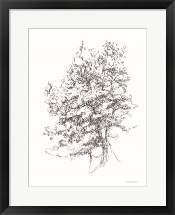 Framed Whispering Pines 2 Print
