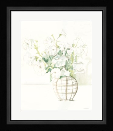 Framed Perfect Plaid Pot Print