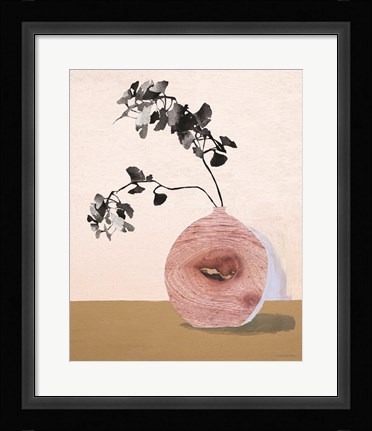 Framed Seeing Life Through Nature Print