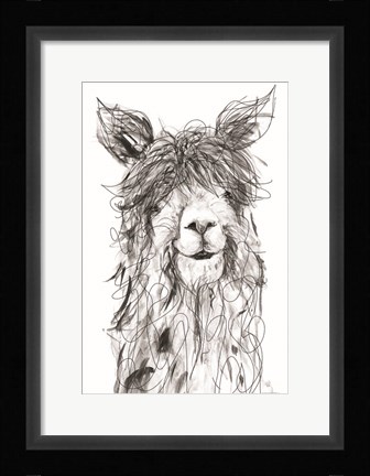 Framed I'll Pack a Pencil 1 Print