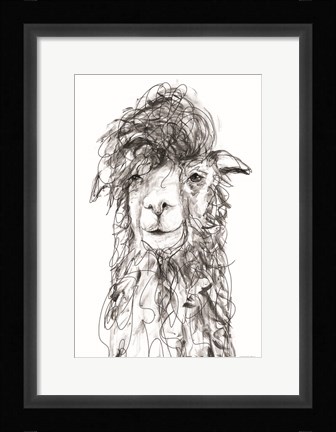 Framed I'll Pack a Pencil 2 Print