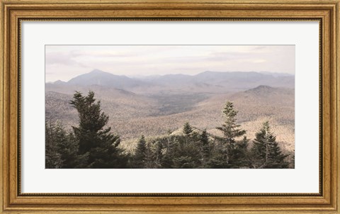 Framed Adirondack Mountains 1 Print