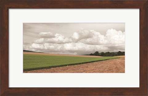 Framed Country Storm Clouds Print