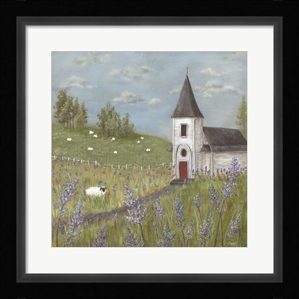 Framed Lost Sheep Print