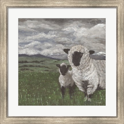 Framed Scotland Spring Print