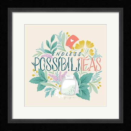 Framed Tea Time VI Print