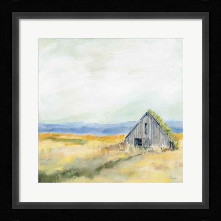 Framed Ranch Barn Print