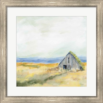 Framed Ranch Barn Print